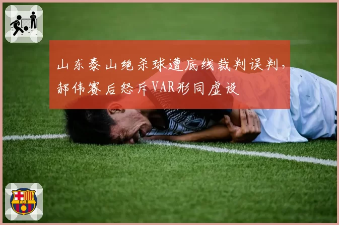 山东泰山绝杀球遭底线裁判误判，郝伟赛后怒斥VAR形同虚设
